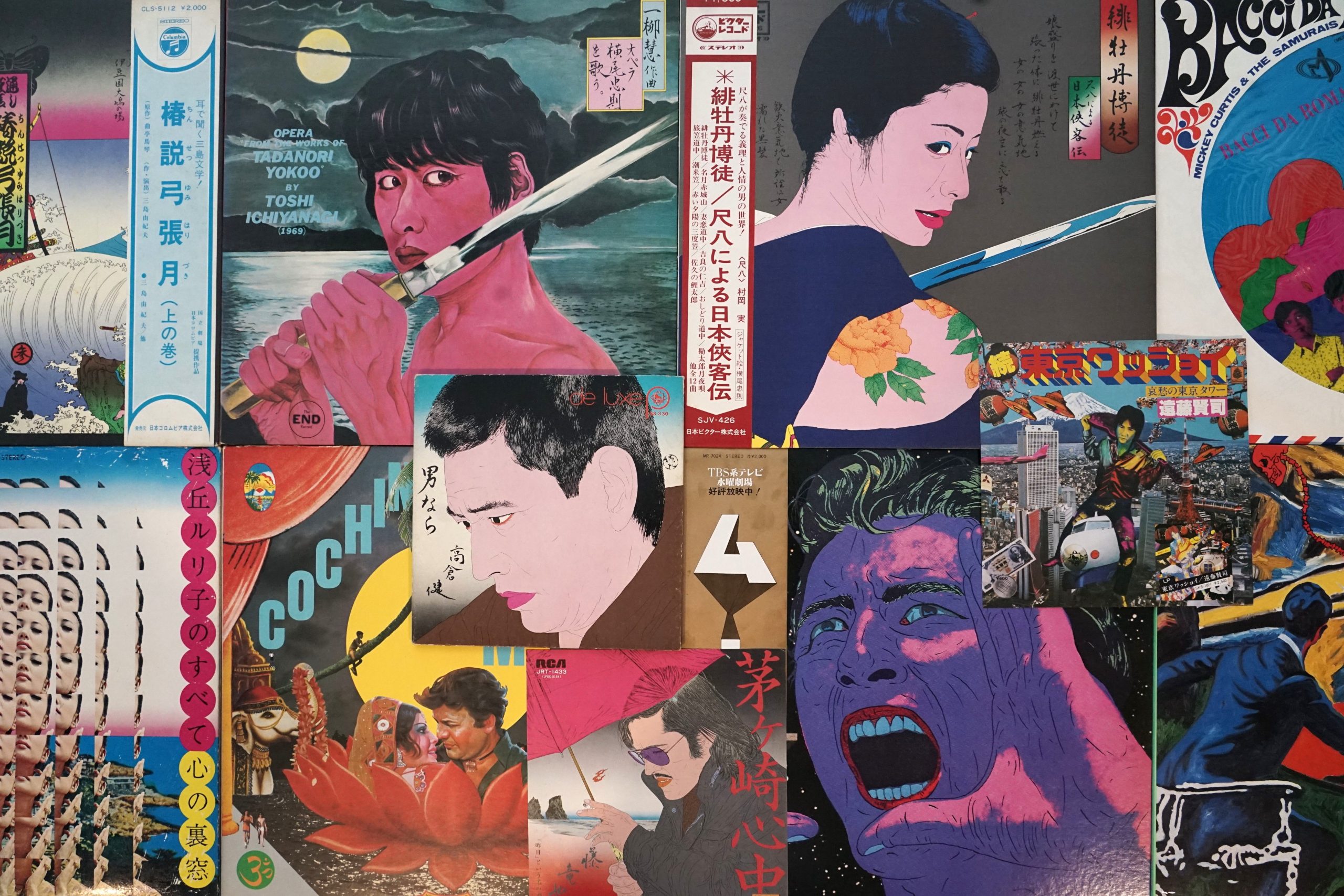 現代アート シルクスクリーン 横尾忠則 横尾忠則シルクスクリーン額 